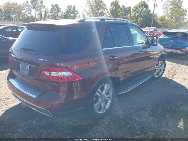 Aukcja sprzedaży 2013 Mercedes-benz Ml 350 4matic, vin: 4JGDA5HB9DA206009, numer aukcji: 46288611