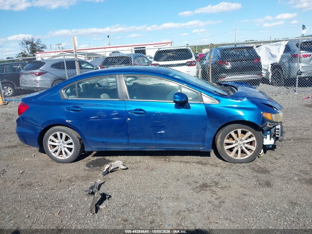 2012 Honda Civic Ex მანქანა იყიდება აუქციონზე, vin: 19XFB2F89CE325819, აუქციონის ნომერი: 46288640