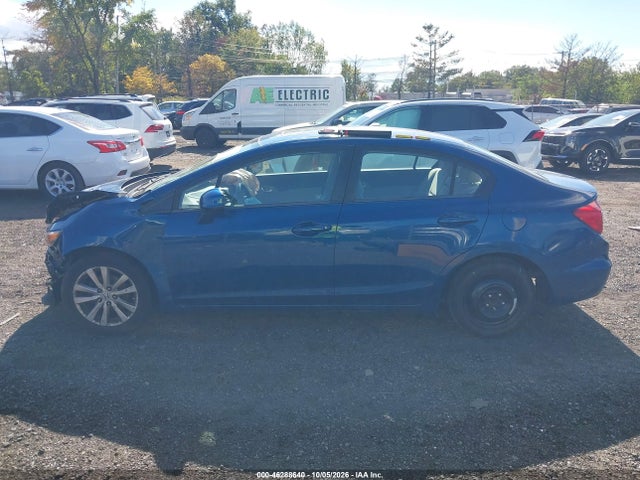 2012 Honda Civic Ex მანქანა იყიდება აუქციონზე, vin: 19XFB2F89CE325819, აუქციონის ნომერი: 46288640