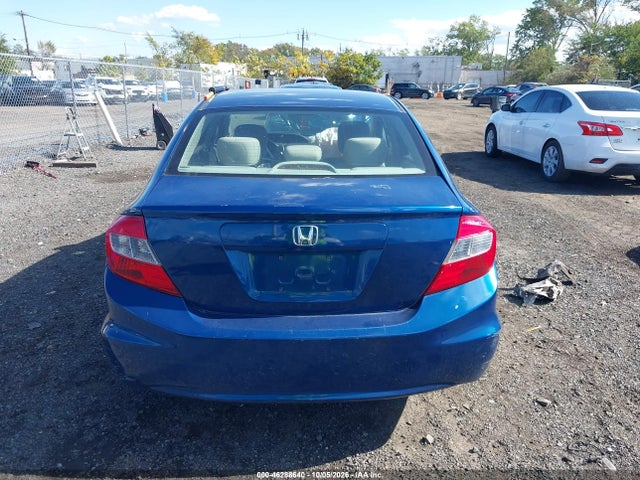 2012 Honda Civic Ex მანქანა იყიდება აუქციონზე, vin: 19XFB2F89CE325819, აუქციონის ნომერი: 46288640