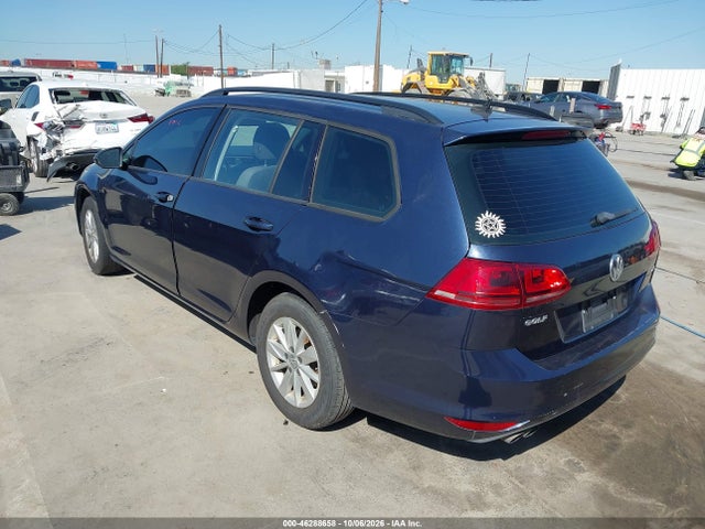 Aukcja sprzedaży 2016 Volkswagen Golf Sportwagen Tsi S 4-door, vin: 3VWC17AU6GM506389, numer aukcji: 46288658