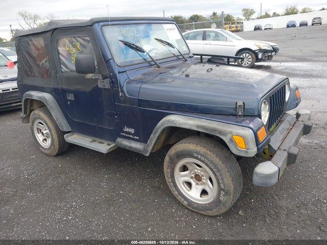 2005 Jeep Wrangler Se მანქანა იყიდება აუქციონზე, vin: 1J4FA29135P367658, აუქციონის ნომერი: 46288689