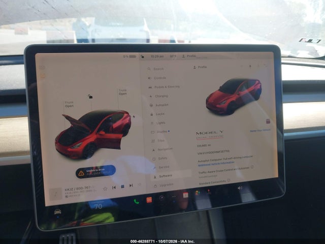 5YJYGDEF6MF257755 Tesla Model Y Performance Dual Motor All-wheel Drive
