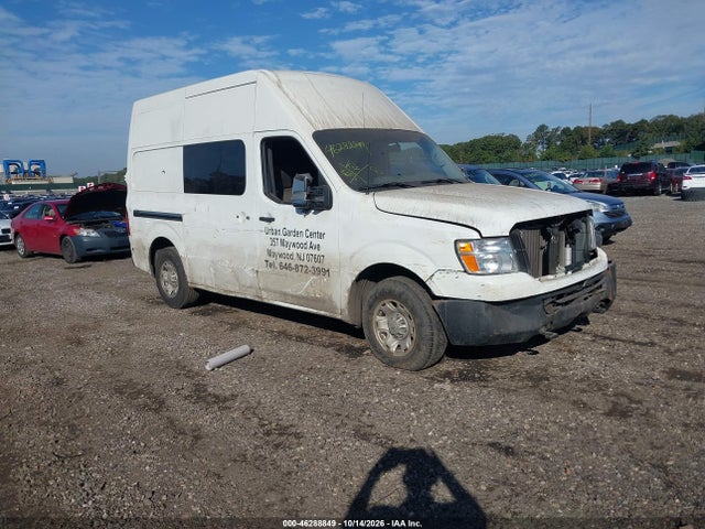 2016 Nissan Nv Cargo Nv3500 Hd Sv V8 მანქანა იყიდება აუქციონზე, vin: 1N6AF0LY6GN803491, აუქციონის ნომერი: 46288849