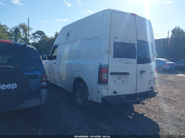 2016 Nissan Nv Cargo Nv3500 Hd Sv V8 მანქანა იყიდება აუქციონზე, vin: 1N6AF0LY6GN803491, აუქციონის ნომერი: 46288849