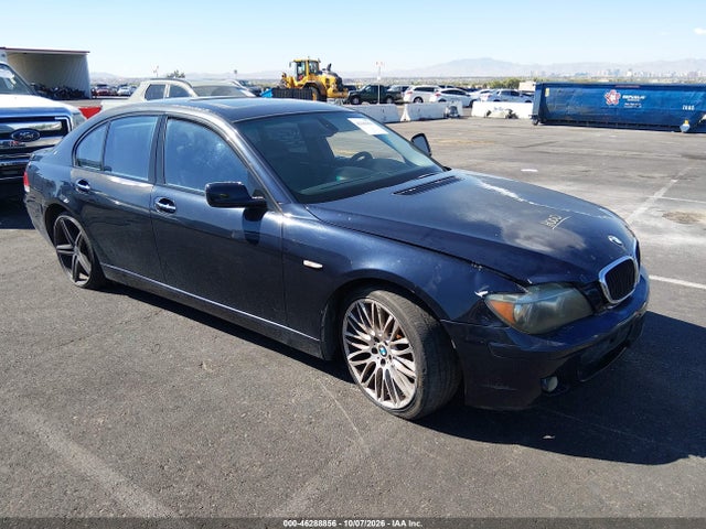 2008 Bmw 7 Series 750i მანქანა იყიდება აუქციონზე, vin: WBAHL83528DT13679, აუქციონის ნომერი: 46288856