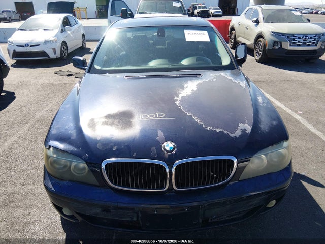 2008 Bmw 7 Series 750i მანქანა იყიდება აუქციონზე, vin: WBAHL83528DT13679, აუქციონის ნომერი: 46288856