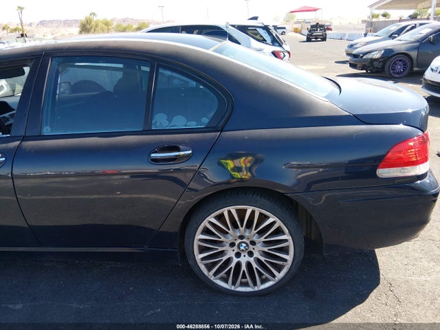2008 Bmw 7 Series 750i მანქანა იყიდება აუქციონზე, vin: WBAHL83528DT13679, აუქციონის ნომერი: 46288856