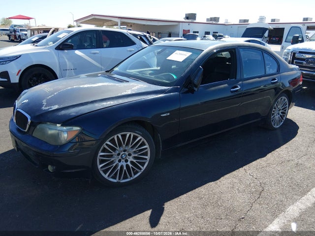2008 Bmw 7 Series 750i მანქანა იყიდება აუქციონზე, vin: WBAHL83528DT13679, აუქციონის ნომერი: 46288856