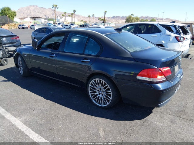 2008 Bmw 7 Series 750i მანქანა იყიდება აუქციონზე, vin: WBAHL83528DT13679, აუქციონის ნომერი: 46288856