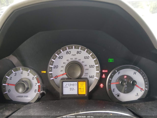 2012 Honda Pilot Ex-l მანქანა იყიდება აუქციონზე, vin: 5FNYF3H66CB005043, აუქციონის ნომერი: 46288925