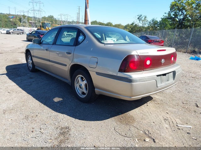 Продажа на аукционе авто 2003 Chevrolet Impala, vin: 2G1WF52E639306606, номер лота: 46289007