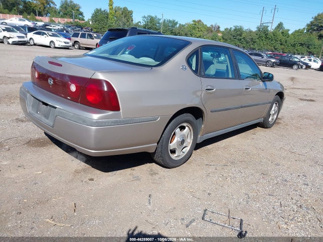 Продажа на аукционе авто 2003 Chevrolet Impala, vin: 2G1WF52E639306606, номер лота: 46289007