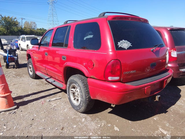 2000 Dodge Durango მანქანა იყიდება აუქციონზე, vin: 1B4HS28N0YF250384, აუქციონის ნომერი: 46289082