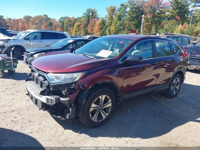 2017 Honda Cr-v Lx მანქანა იყიდება აუქციონზე, vin: 5J6RW6H34HL003267, აუქციონის ნომერი: 46289095