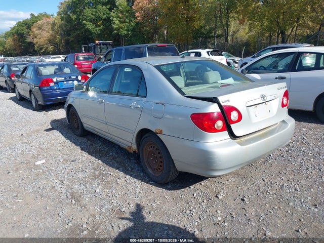 2006 Toyota Corolla Le მანქანა იყიდება აუქციონზე, vin: 2T1BR32E26C687635, აუქციონის ნომერი: 46289207