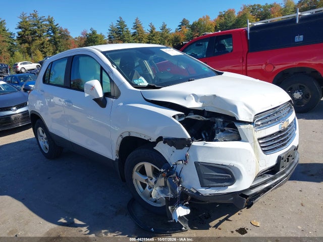 46289445 :رقم المزاد ، 3GNCJNSB0GL227165 vin ، 2016 Chevrolet Trax 1ls مزاد بيع