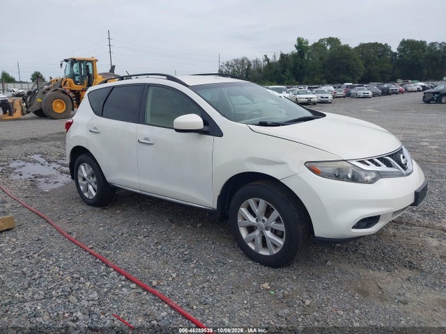 2014 Nissan Murano Sv მანქანა იყიდება აუქციონზე, vin: JN8AZ1MW2EW526721, აუქციონის ნომერი: 46289539