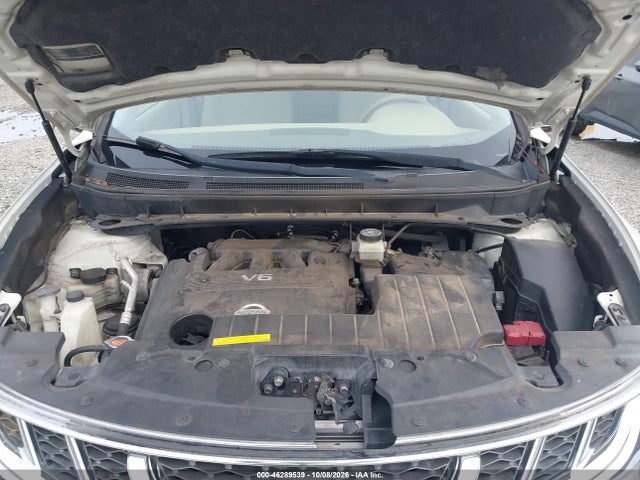 2014 Nissan Murano Sv მანქანა იყიდება აუქციონზე, vin: JN8AZ1MW2EW526721, აუქციონის ნომერი: 46289539