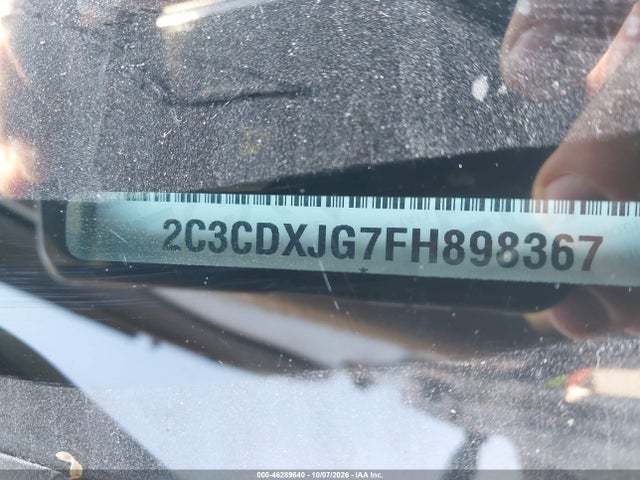 Продаж на аукціоні авто 2015 Dodge Charger Sxt, vin: 2C3CDXJG7FH898367, номер лоту: 46289640
