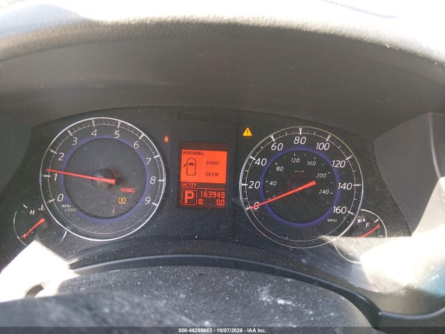 2010 Infiniti Ex35 Journey მანქანა იყიდება აუქციონზე, vin: JN1AJ0HR1AM757491, აუქციონის ნომერი: 46289663