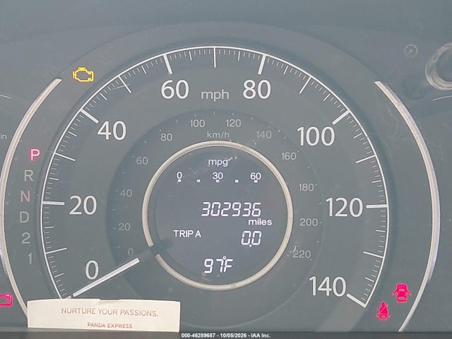 46289687 :رقم المزاد ، 5J6RM3H79CL019075 vin ، 2012 Honda Cr-v Ex-l مزاد بيع