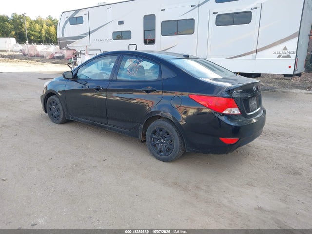 46289689 :رقم المزاد ، KMHCT4AE8EU739991 vin ، 2014 Hyundai Accent Gls مزاد بيع