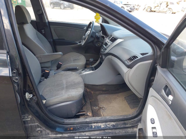 46289689 :رقم المزاد ، KMHCT4AE8EU739991 vin ، 2014 Hyundai Accent Gls مزاد بيع