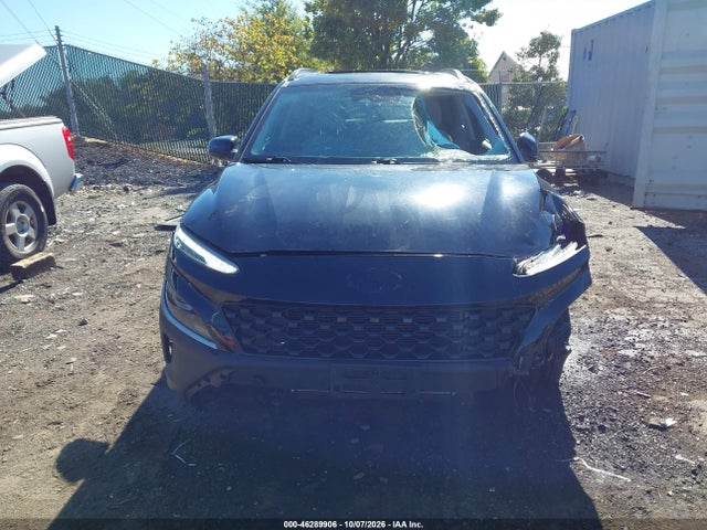 2022 Hyundai Kona Sel მანქანა იყიდება აუქციონზე, vin: KM8K32AB1NU901109, აუქციონის ნომერი: 46289906