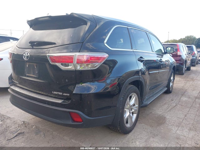 Продаж на аукціоні авто 2015 Toyota Highlander Limited V6, vin: 5TDDKRFHXFS091068, номер лоту: 46290027
