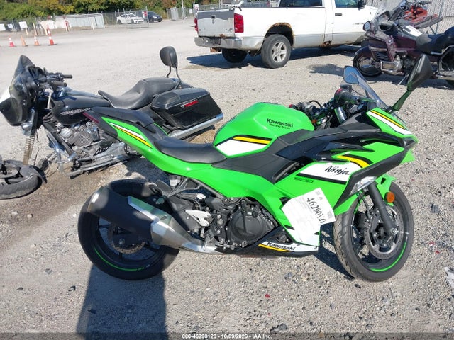 46290120 :رقم المزاد ، ML5EXGH1XSDA58410 vin ، 2025 Kawasaki Ex500 H مزاد بيع