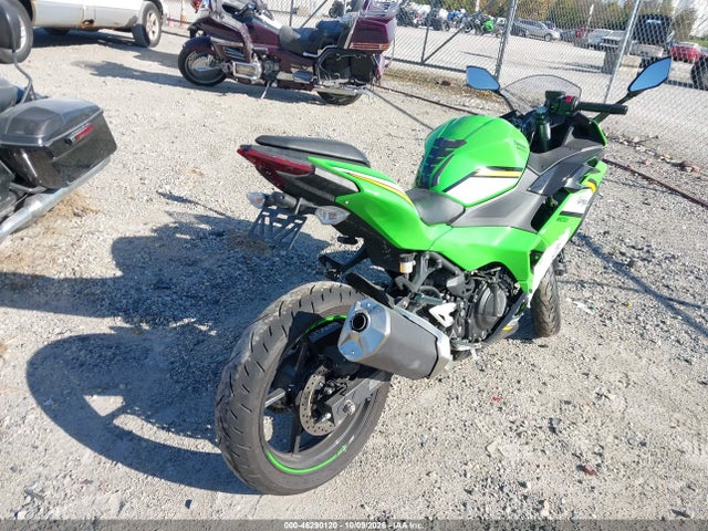 46290120 :رقم المزاد ، ML5EXGH1XSDA58410 vin ، 2025 Kawasaki Ex500 H مزاد بيع