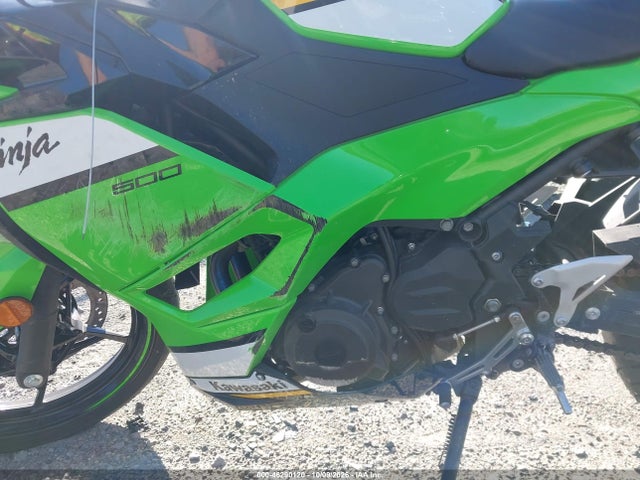 46290120 :رقم المزاد ، ML5EXGH1XSDA58410 vin ، 2025 Kawasaki Ex500 H مزاد بيع
