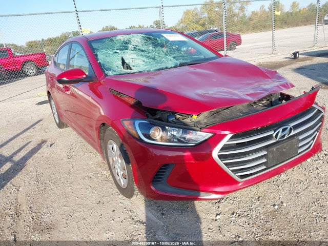 2017 Hyundai Elantra Se მანქანა იყიდება აუქციონზე, vin: 5NPD74LF7HH200313, აუქციონის ნომერი: 46290167
