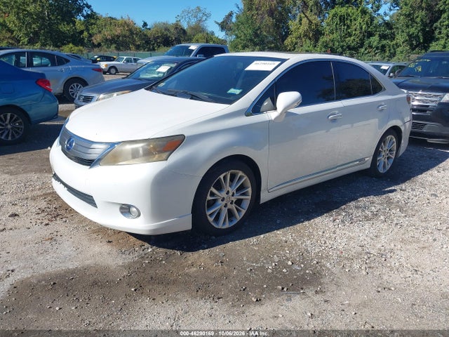 2010 Lexus Hs 250h Premium მანქანა იყიდება აუქციონზე, vin: JTHBB1BA8A2012786, აუქციონის ნომერი: 46290169