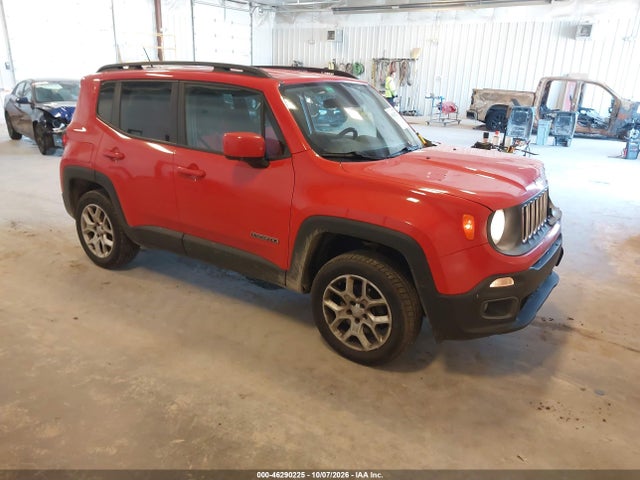 2015 Jeep Renegade Latitude მანქანა იყიდება აუქციონზე, vin: ZACCJBBT3FPB21427, აუქციონის ნომერი: 46290225
