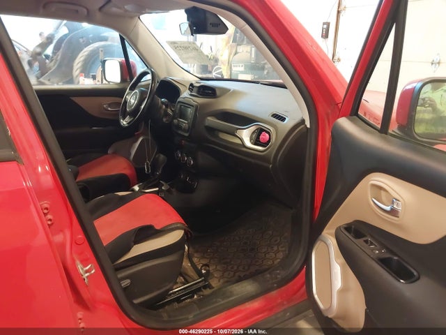 2015 Jeep Renegade Latitude მანქანა იყიდება აუქციონზე, vin: ZACCJBBT3FPB21427, აუქციონის ნომერი: 46290225