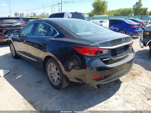 2016 Mazda Mazda6 I Sport მანქანა იყიდება აუქციონზე, vin: JM1GJ1U5XG1469589, აუქციონის ნომერი: 46290305