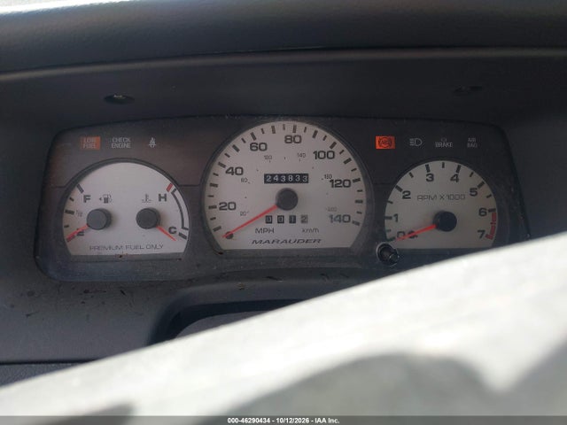 Aukcja sprzedaży 2003 Mercury Marauder, vin: 2MEHM75V03X632392, numer aukcji: 46290434