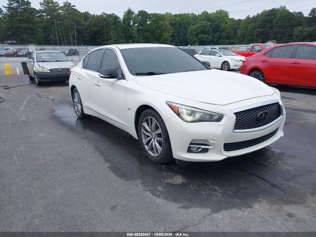 2017 Infiniti Q50 3.0t Premium მანქანა იყიდება აუქციონზე, vin: JN1EV7AR7HM836151, აუქციონის ნომერი: 46290487