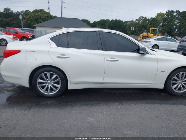 2017 Infiniti Q50 3.0t Premium მანქანა იყიდება აუქციონზე, vin: JN1EV7AR7HM836151, აუქციონის ნომერი: 46290487