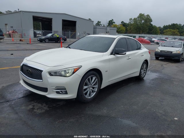 2017 Infiniti Q50 3.0t Premium მანქანა იყიდება აუქციონზე, vin: JN1EV7AR7HM836151, აუქციონის ნომერი: 46290487