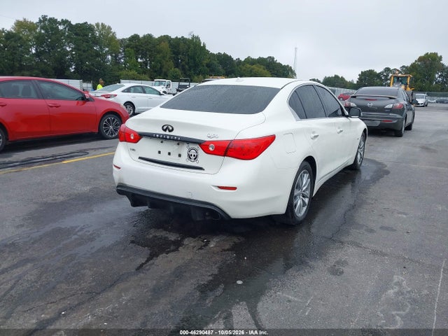 2017 Infiniti Q50 3.0t Premium მანქანა იყიდება აუქციონზე, vin: JN1EV7AR7HM836151, აუქციონის ნომერი: 46290487