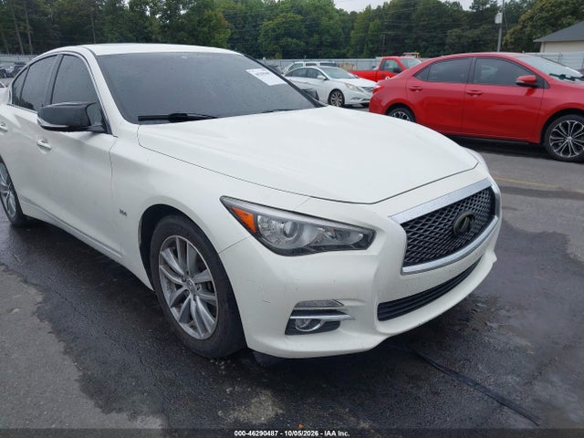 2017 Infiniti Q50 3.0t Premium მანქანა იყიდება აუქციონზე, vin: JN1EV7AR7HM836151, აუქციონის ნომერი: 46290487