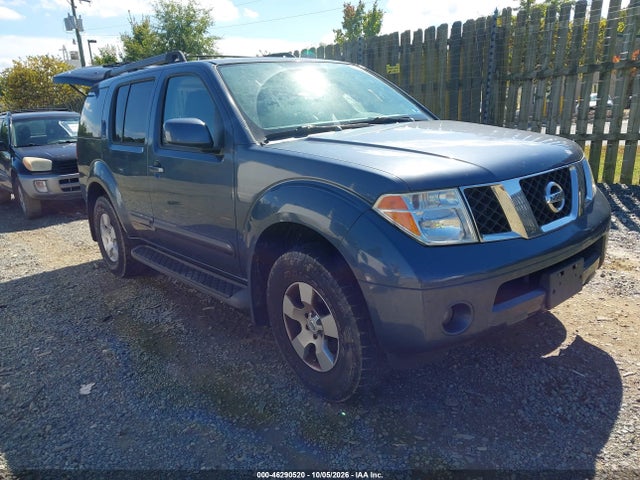 2005 Nissan Pathfinder Se მანქანა იყიდება აუქციონზე, vin: 5N1AR18W65C729629, აუქციონის ნომერი: 46290520