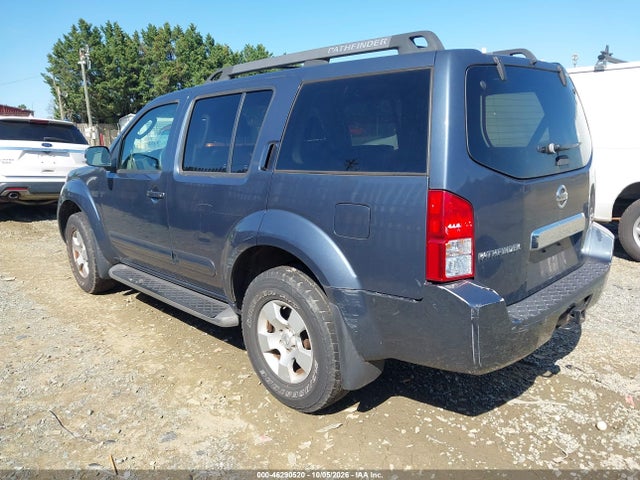 2005 Nissan Pathfinder Se მანქანა იყიდება აუქციონზე, vin: 5N1AR18W65C729629, აუქციონის ნომერი: 46290520
