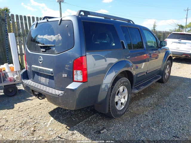 2005 Nissan Pathfinder Se მანქანა იყიდება აუქციონზე, vin: 5N1AR18W65C729629, აუქციონის ნომერი: 46290520