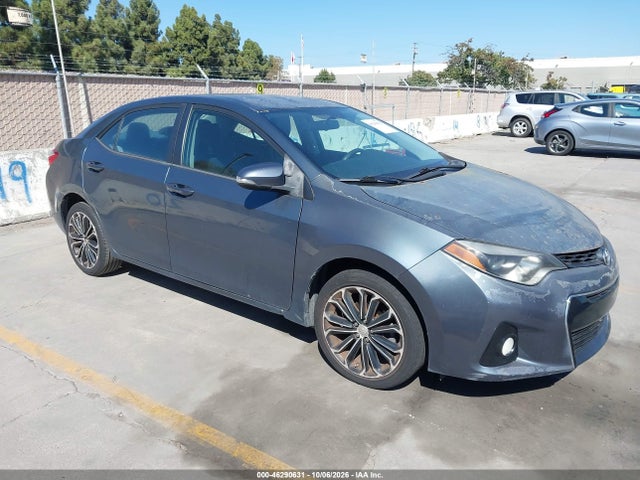 Продажа на аукционе авто 2014 Toyota Corolla S Plus, vin: 5YFBURHE8EP124502, номер лота: 46290631