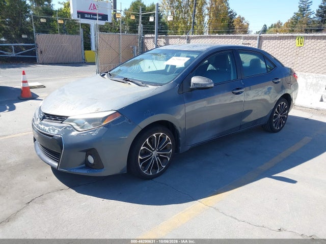 Продажа на аукционе авто 2014 Toyota Corolla S Plus, vin: 5YFBURHE8EP124502, номер лота: 46290631