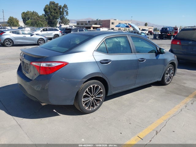 Продажа на аукционе авто 2014 Toyota Corolla S Plus, vin: 5YFBURHE8EP124502, номер лота: 46290631